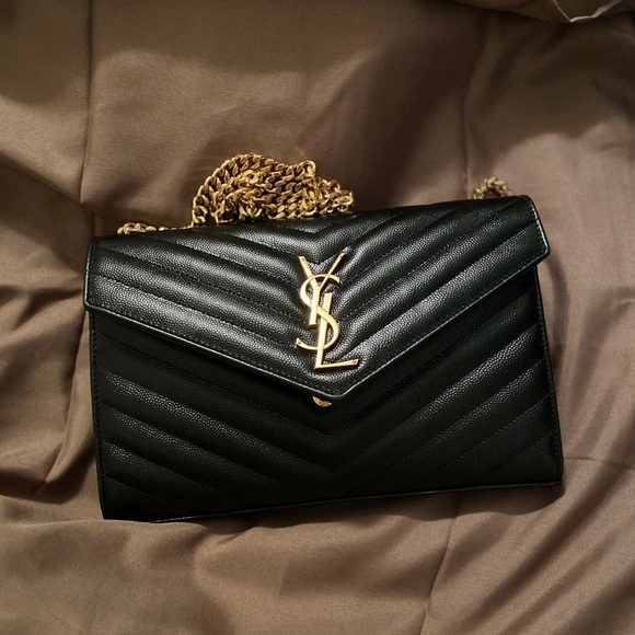 Yves Saint Laurent Handbags - Saint Laurent Envelope Chain Wallet